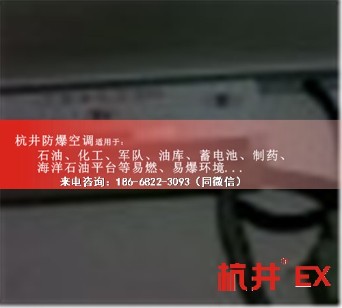 厂修理车间防爆空调机案例图