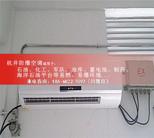 乙烷仓库防爆空调机案例图
