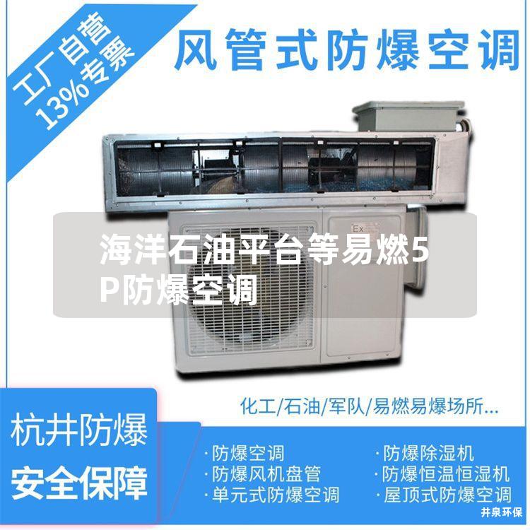 海洋石油平臺等易燃5P防爆空調(diào)